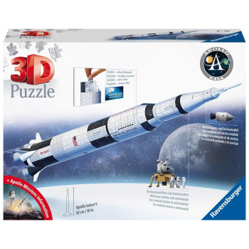 Puzzle 3D Rakieta Apollo Saturn V